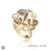 Anillo FILAM Opalo sint. Esm.gris (Ag.925/Au 5 mic.)