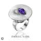 Ring OISO Amethyst (Ag.925) 