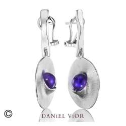 Earrings OISO Amethyst (Ag.925)