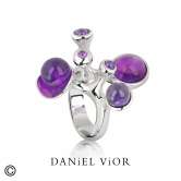Ring ECTO-O Amethyst (Ag.925)
