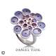 Anillo RUSC Esmalte violeta (Ag.925)