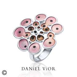 Anell RUSC Esmalt rosa (Ag.925)