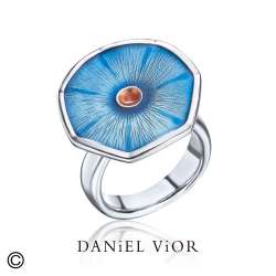 Ring SET PLECS Blue Enamel (Ag.925)